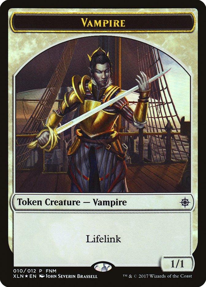 Vampire // Treasure Double-Sided Token [Friday Night Magic 2017] - Paradise Hobbies LLC