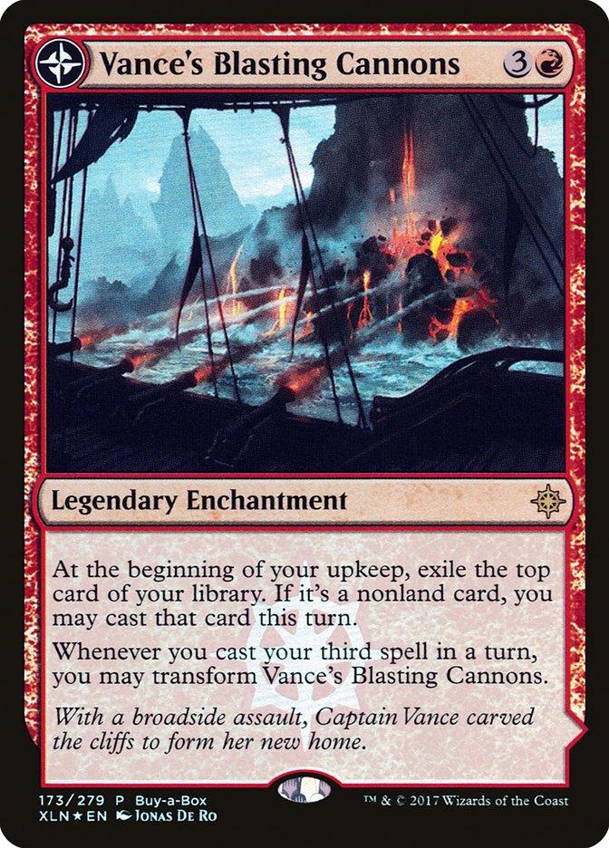 Vance's Blasting Cannons // Spitfire Bastion (Buy-A-Box) [Ixalan Treasure Chest] - Paradise Hobbies LLC