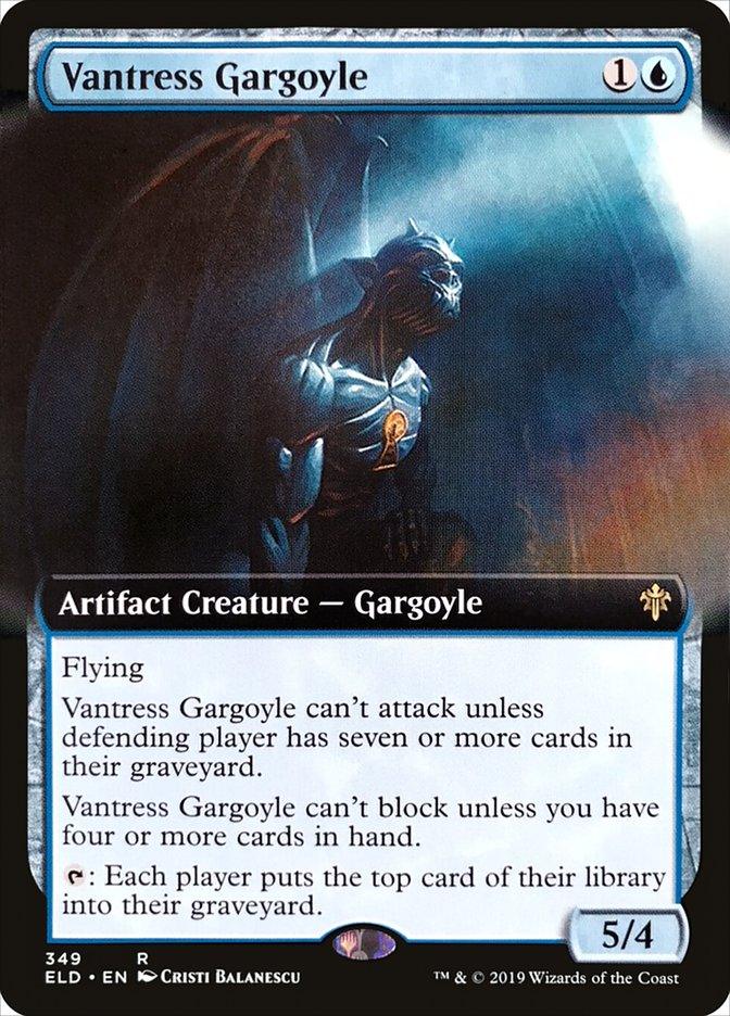 Vantress Gargoyle (Extended Art) [Throne of Eldraine] - Paradise Hobbies LLC