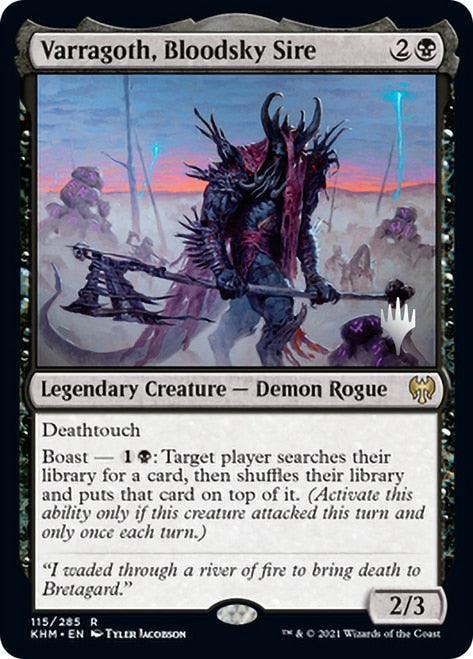 Varragoth, Bloodsky Sire (Promo Pack) [Kaldheim Promos] - Paradise Hobbies LLC