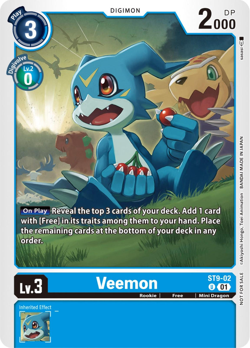 Veemon [ST9-02] (NYCC 2023 Demo Deck) [Starter Deck: Ultimate Ancient Dragon] - Paradise Hobbies LLC