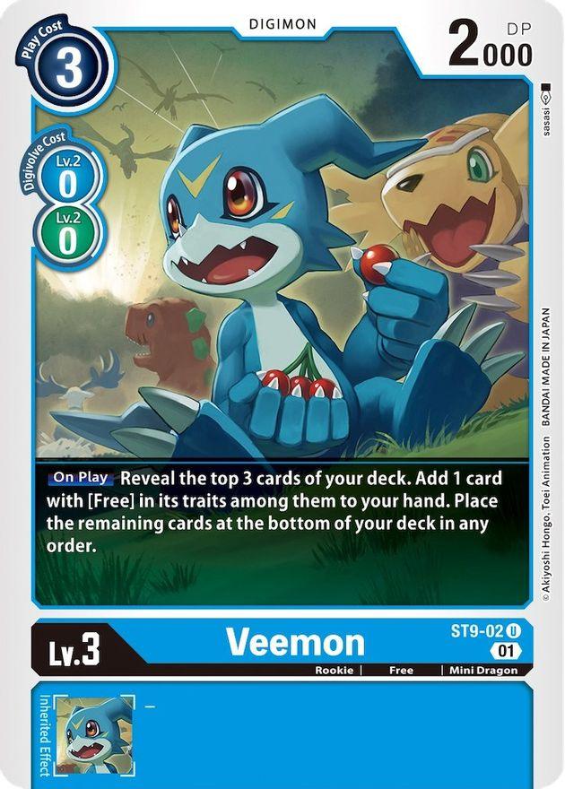 Veemon [ST9-02] [Starter Deck: Ultimate Ancient Dragon] - Paradise Hobbies LLC