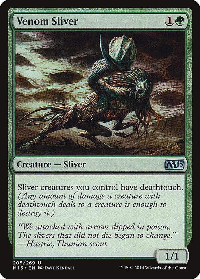 Venom Sliver [Magic 2015] - Paradise Hobbies LLC