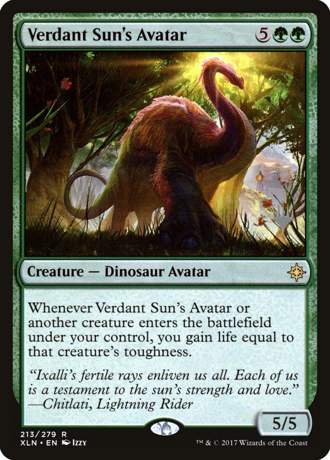 Verdant Sun's Avatar (Promo Pack) [Ixalan Promos] - Paradise Hobbies LLC