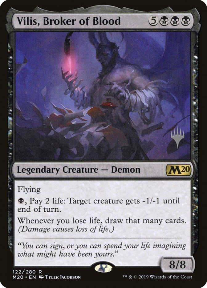 Vilis, Broker of Blood (Promo Pack) [Core Set 2020 Promos] - Paradise Hobbies LLC