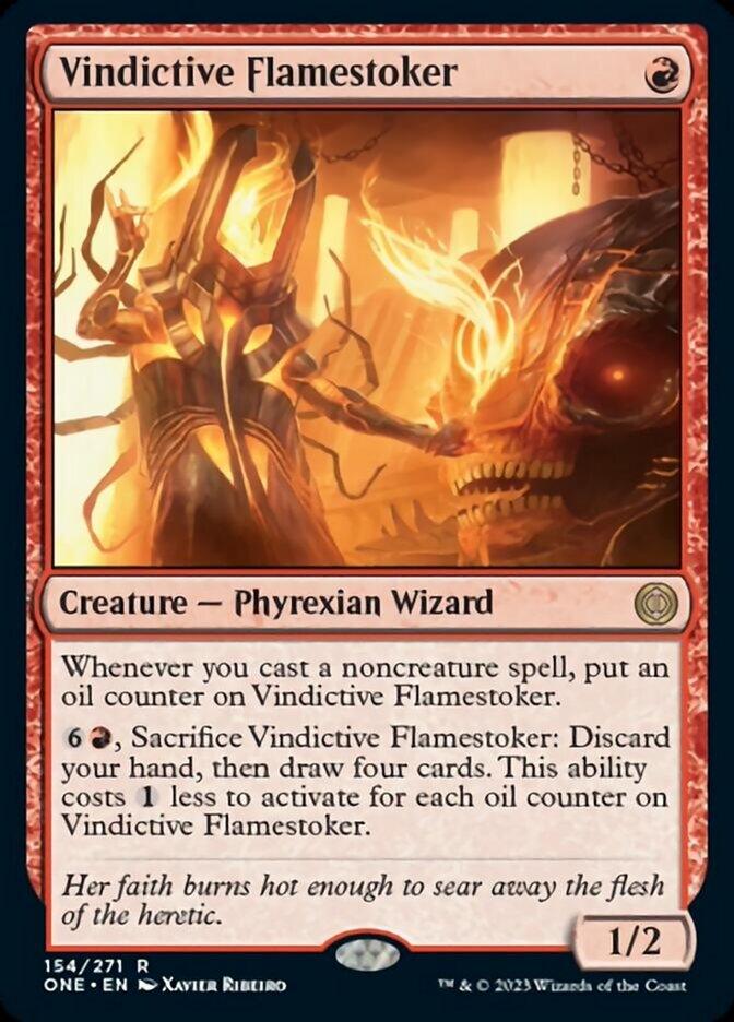 Vindictive Flamestoker [Phyrexia: All Will Be One] - Paradise Hobbies LLC