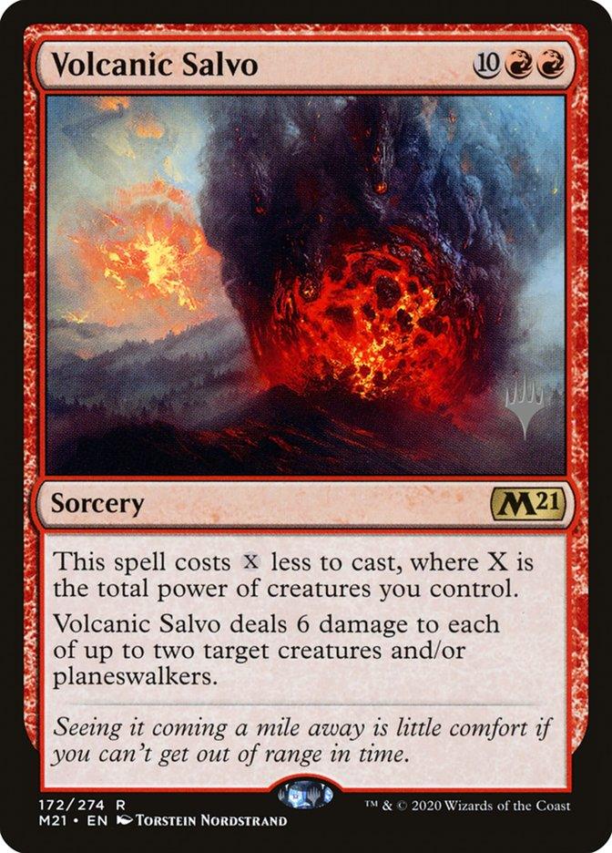 Volcanic Salvo (Promo Pack) [Core Set 2021 Promos] - Paradise Hobbies LLC