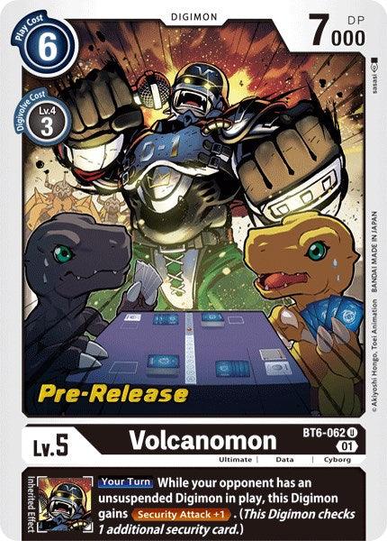 Volcanomon [BT6-062] [Double Diamond Pre-Release Cards] - Paradise Hobbies LLC