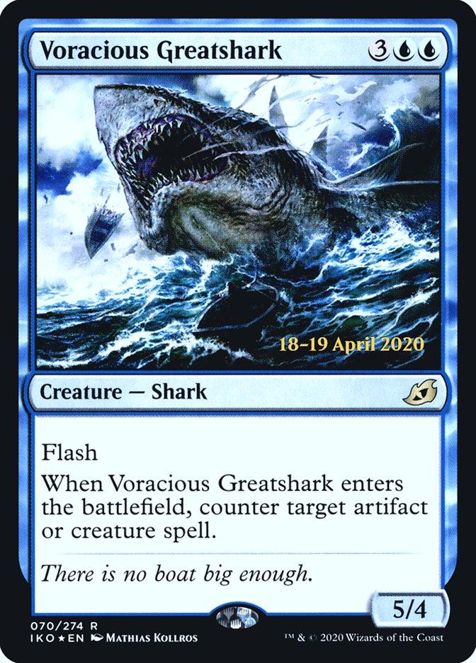 Voracious Greatshark [Ikoria: Lair of Behemoths Prerelease Promos] - Paradise Hobbies LLC