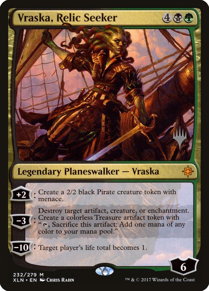 Vraska, Relic Seeker (Promo Pack) [Ixalan Promos] - Paradise Hobbies LLC