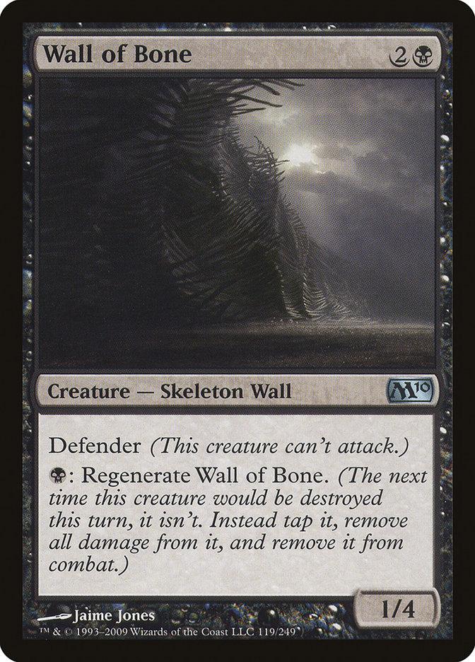 Wall of Bone [Magic 2010] - Paradise Hobbies LLC