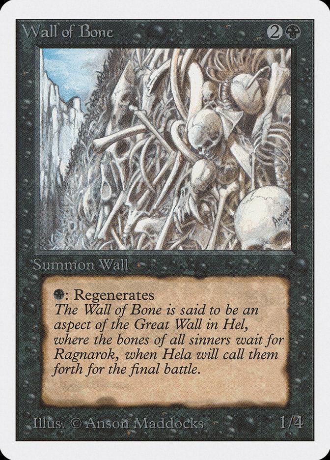 Wall of Bone [Unlimited Edition] - Paradise Hobbies LLC