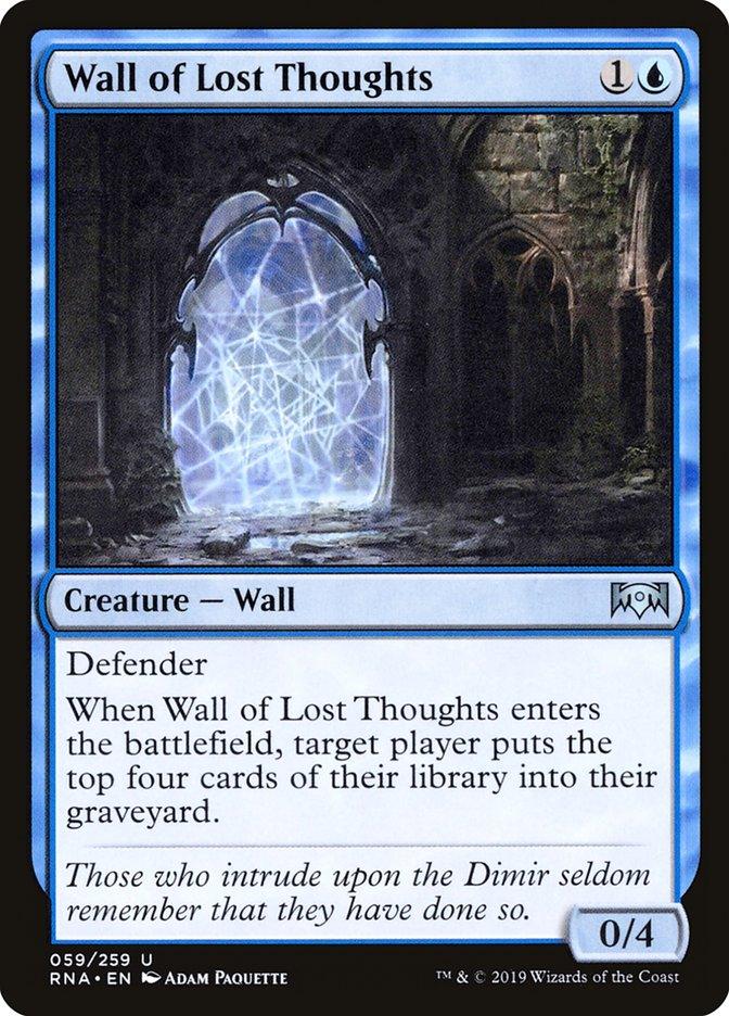 Wall of Lost Thoughts [Ravnica Allegiance] - Paradise Hobbies LLC