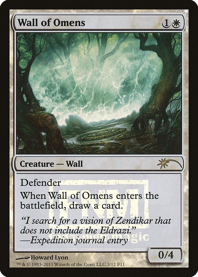 Wall of Omens [Friday Night Magic 2011] - Paradise Hobbies LLC