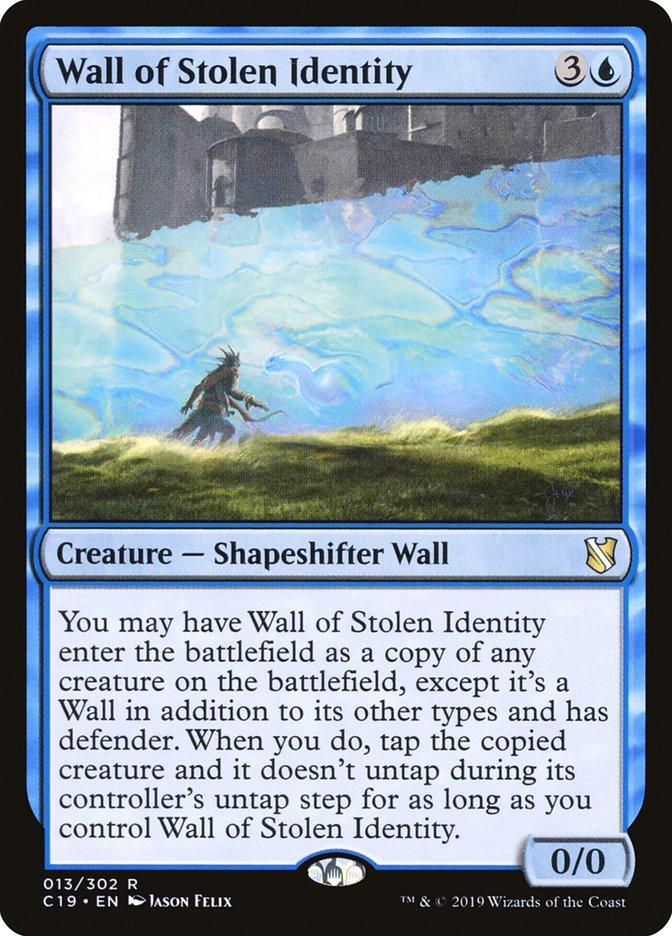 Wall of Stolen Identity [Commander 2019] - Paradise Hobbies LLC