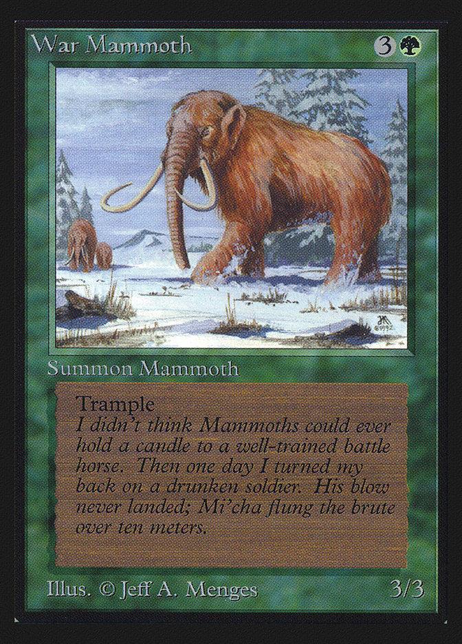 War Mammoth [Collectors' Edition] - Paradise Hobbies LLC