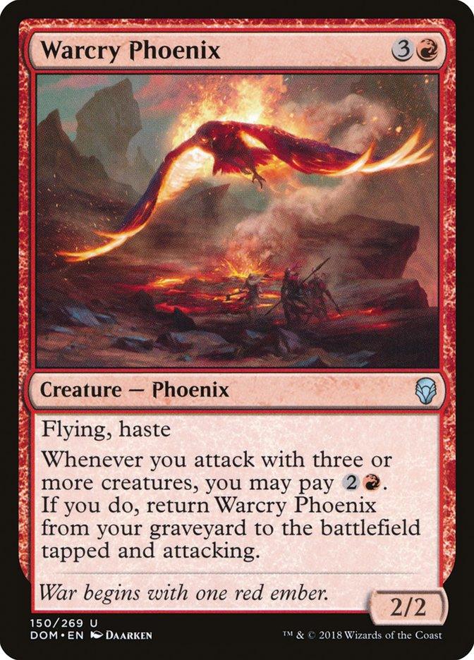 Warcry Phoenix [Dominaria] - Paradise Hobbies LLC