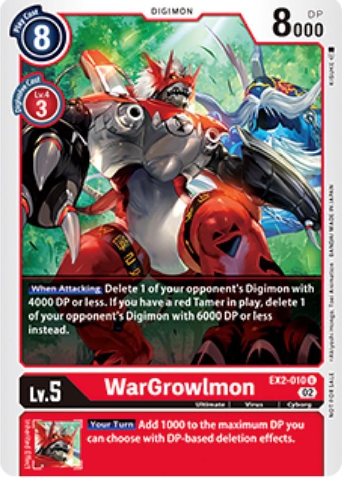 WarGrowlmon [EX2-010] (Tamer Party Vol. 6 Promo) [Digital Hazard Promos] - Paradise Hobbies LLC