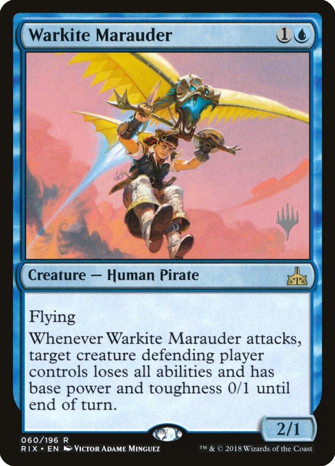 Warkite Marauder (Promo Pack) [Rivals of Ixalan Promos] - Paradise Hobbies LLC