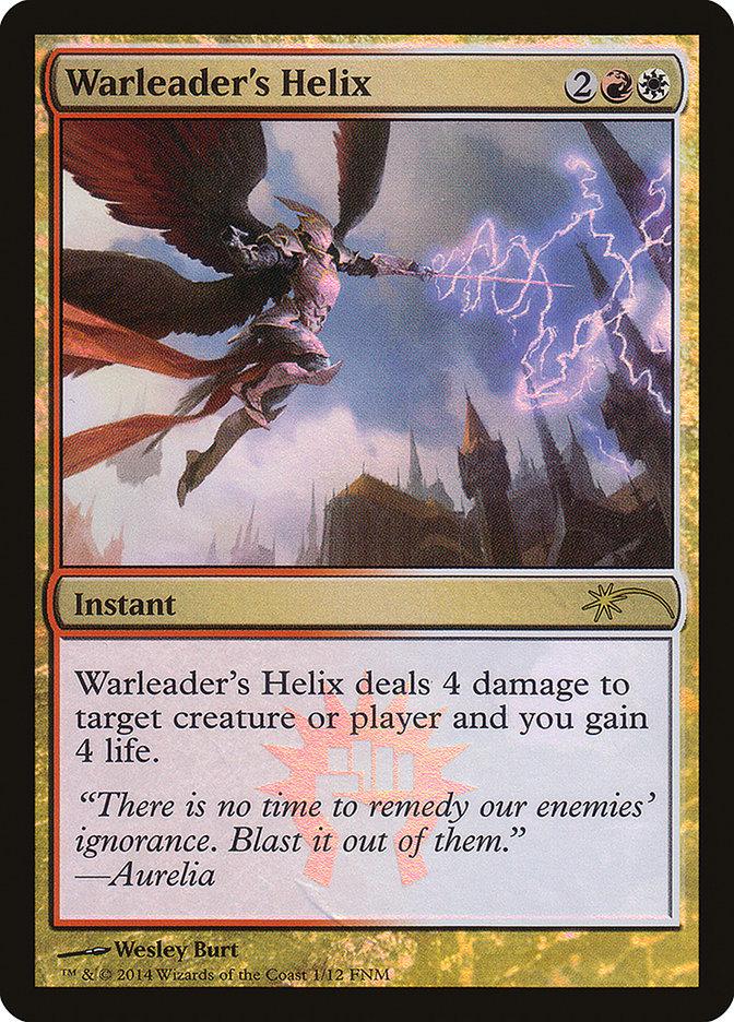 Warleader's Helix [Friday Night Magic 2014] - Paradise Hobbies LLC