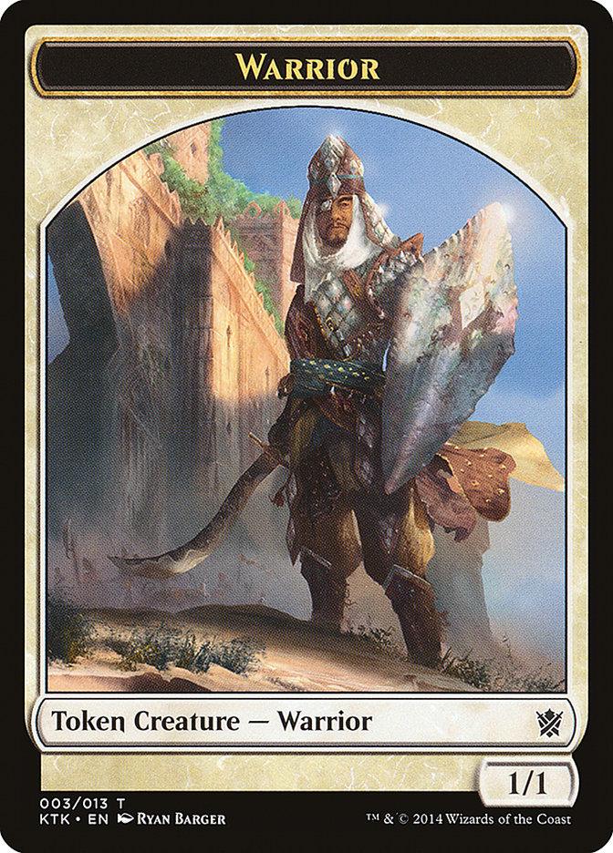 Warrior Token (003/013) [Khans of Tarkir Tokens] - Paradise Hobbies LLC