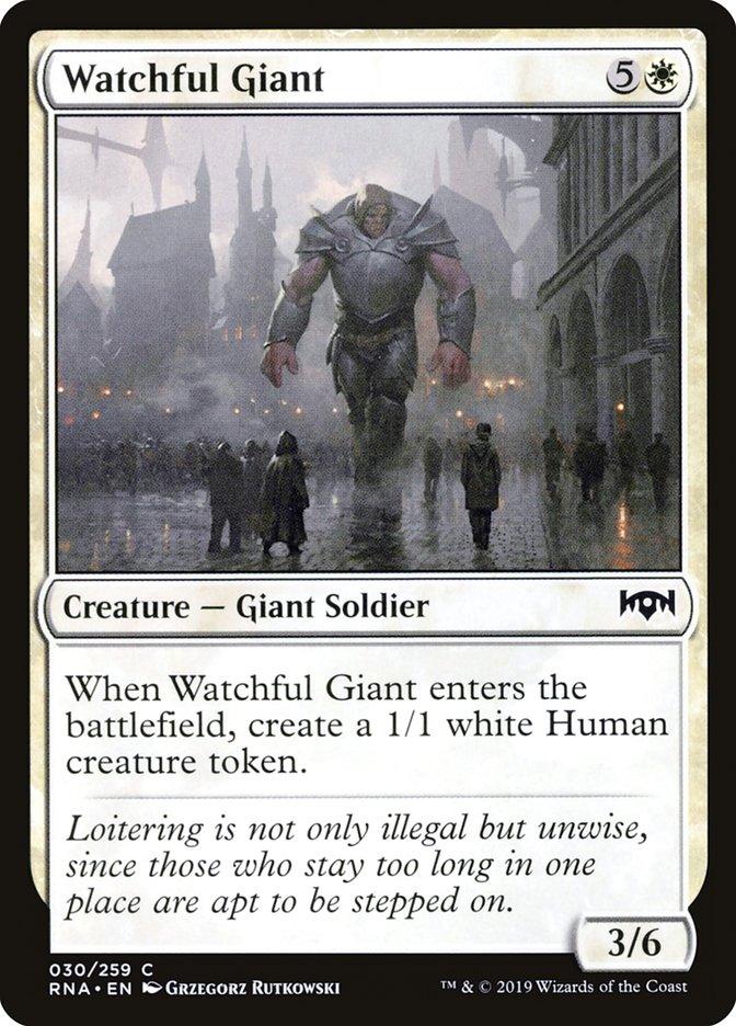 Watchful Giant [Ravnica Allegiance] - Paradise Hobbies LLC