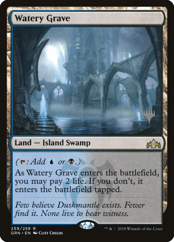 Watery Grave (Promo Pack) [Guilds of Ravnica Promos] - Paradise Hobbies LLC