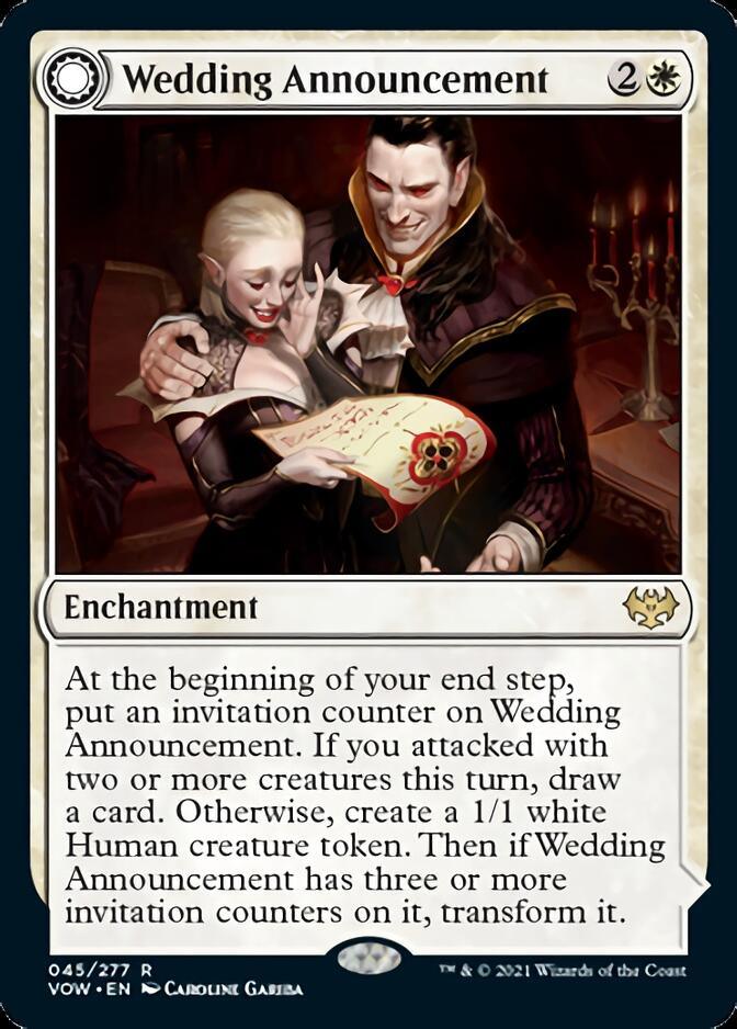 Wedding Announcement // Wedding Festivity [Innistrad: Crimson Vow] - Paradise Hobbies LLC