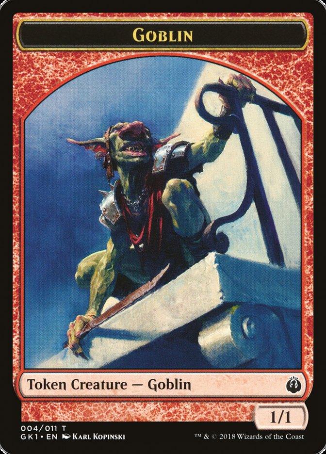 Weird // Goblin Double-Sided Token [Guilds of Ravnica Guild Kit Tokens] - Paradise Hobbies LLC