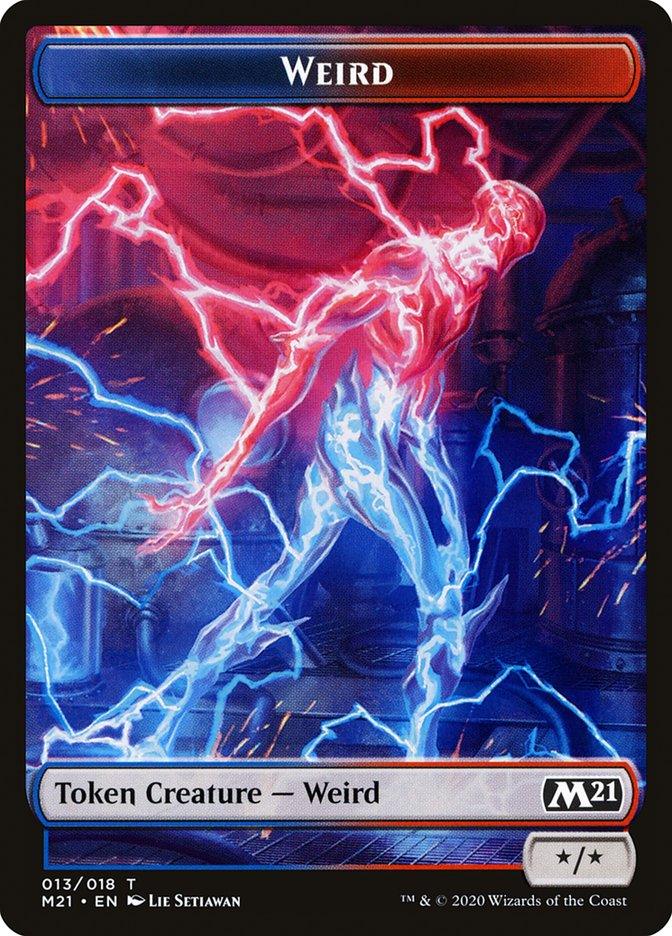 Weird Token [Core Set 2021 Tokens] - Paradise Hobbies LLC