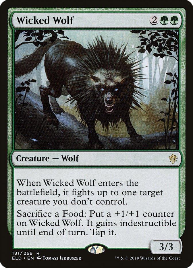 Wicked Wolf [Throne of Eldraine] - Paradise Hobbies LLC