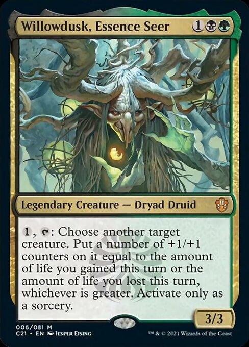 Willowdusk, Essence Seer [Commander 2021] - Paradise Hobbies LLC