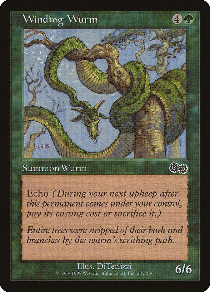 Winding Wurm [Urza's Saga] - Paradise Hobbies LLC