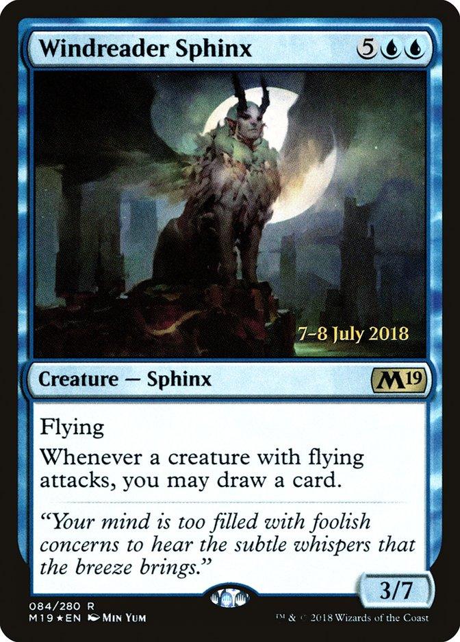 Windreader Sphinx [Core Set 2019 Prerelease Promos] - Paradise Hobbies LLC