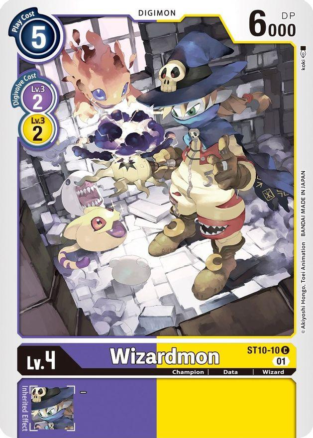 Wizardmon [ST10-10] [Starter Deck: Parallel World Tactician] - Paradise Hobbies LLC