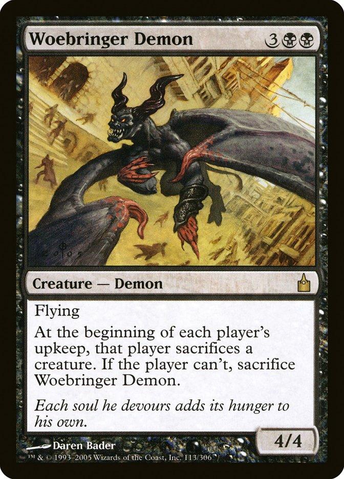 Woebringer Demon [Ravnica: City of Guilds] - Paradise Hobbies LLC