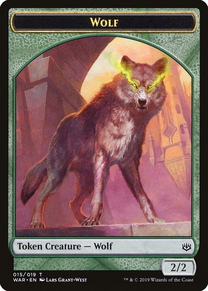 Wolf Token [War of the Spark Tokens] - Paradise Hobbies LLC