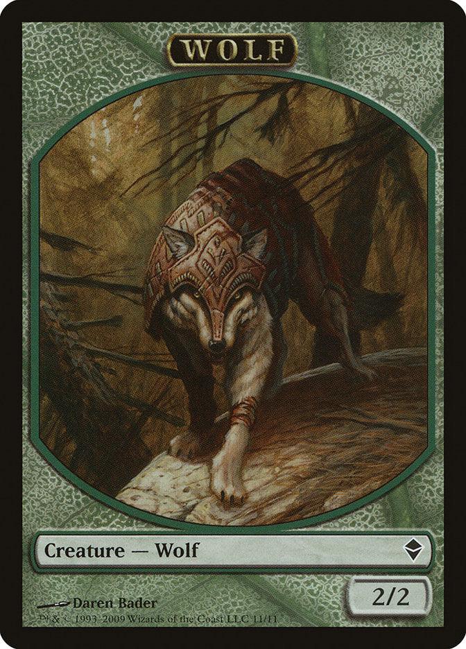 Wolf Token [Zendikar Tokens] - Paradise Hobbies LLC