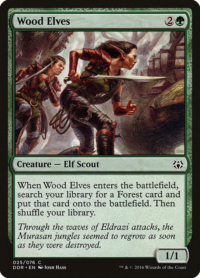 Wood Elves [Duel Decks: Nissa vs. Ob Nixilis] - Paradise Hobbies LLC