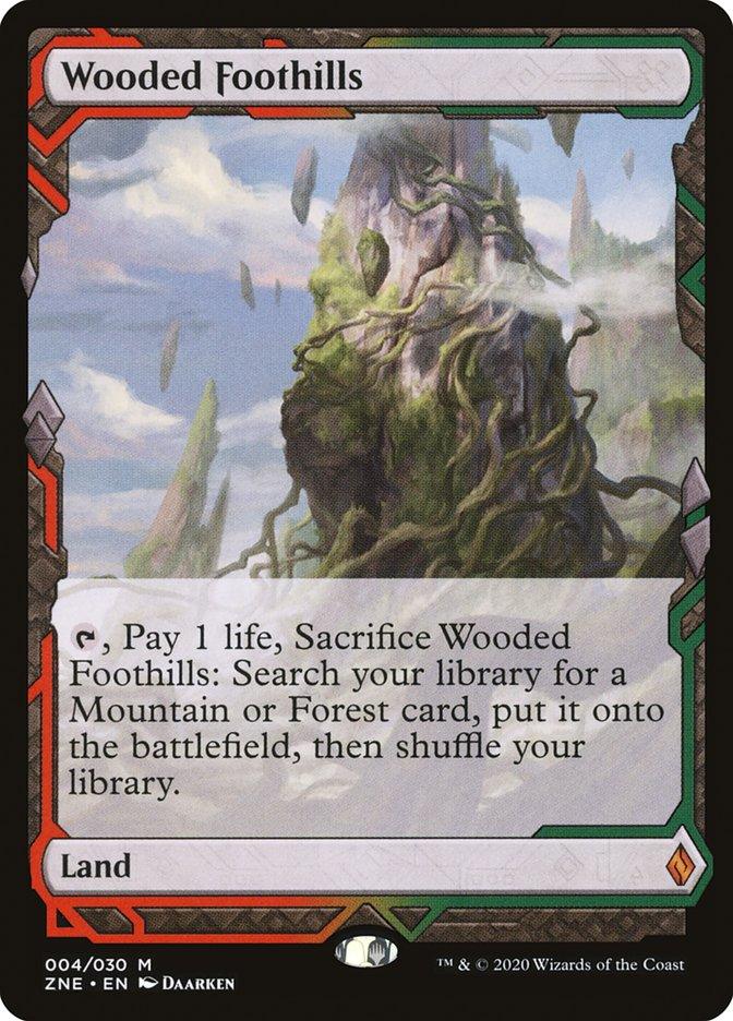 Wooded Foothills (Expeditions) [Zendikar Rising Expeditions] - Paradise Hobbies LLC