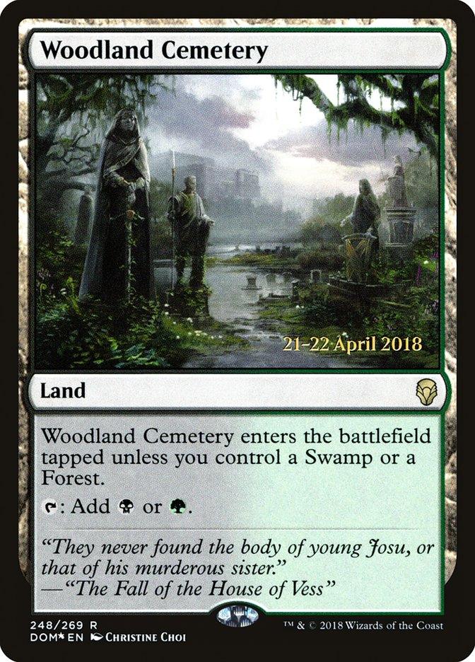 Woodland Cemetery [Dominaria Prerelease Promos] - Paradise Hobbies LLC