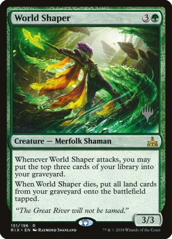 World Shaper (Promo Pack) [Rivals of Ixalan Promos] - Paradise Hobbies LLC