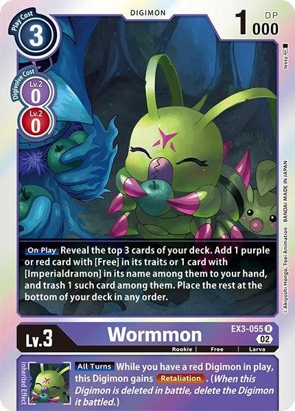 Wormmon [EX3-055] [Revision Pack Cards] - Paradise Hobbies LLC