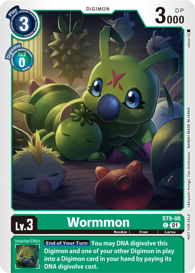 Wormmon [ST9-08] (NYCC 2023 Demo Deck) [Starter Deck: Ultimate Ancient Dragon] - Paradise Hobbies LLC