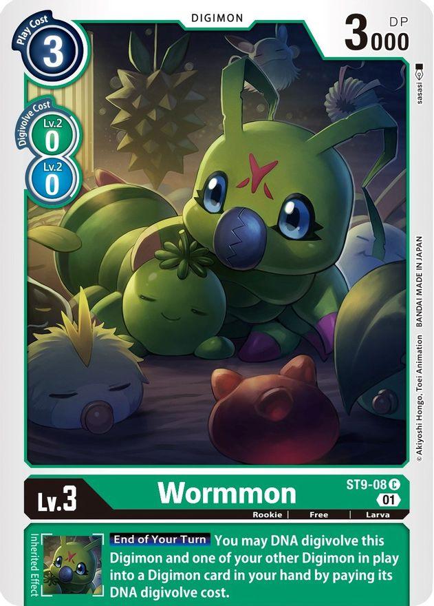 Wormmon [ST9-08] [Starter Deck: Ultimate Ancient Dragon] - Paradise Hobbies LLC