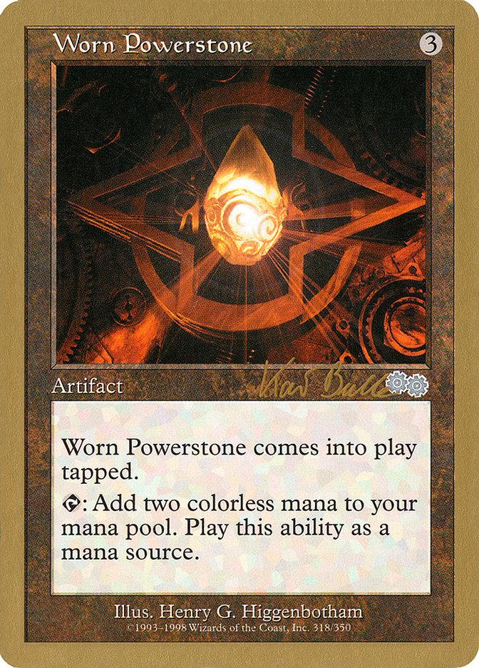 Worn Powerstone (Kai Budde) [World Championship Decks 1999] - Paradise Hobbies LLC