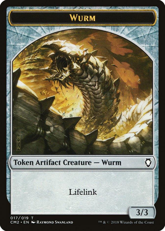 Wurm Token (017/019) [Commander Anthology Volume II Tokens] - Paradise Hobbies LLC