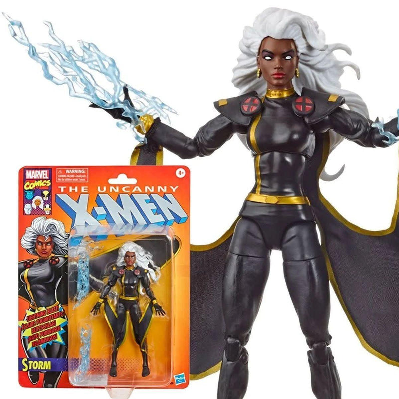 X-Men Retro Marvel Legends 6-Inch Black Outfit Storm Action Figure - Exclusive - Paradise Hobbies LLC