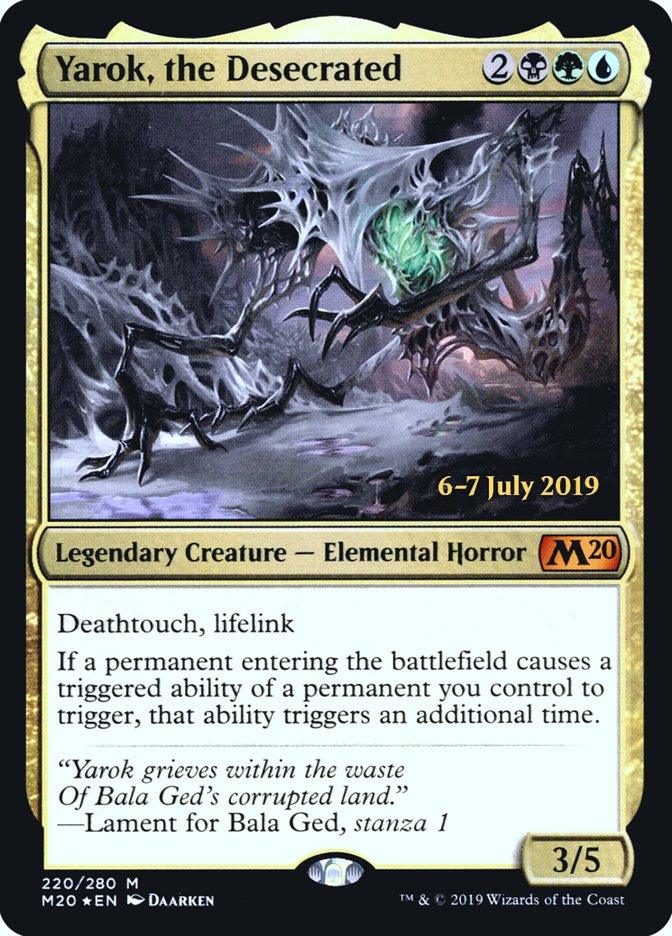 Yarok, the Desecrated [Core Set 2020 Prerelease Promos] - Paradise Hobbies LLC