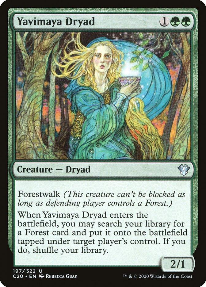 Yavimaya Dryad [Commander 2020] - Paradise Hobbies LLC